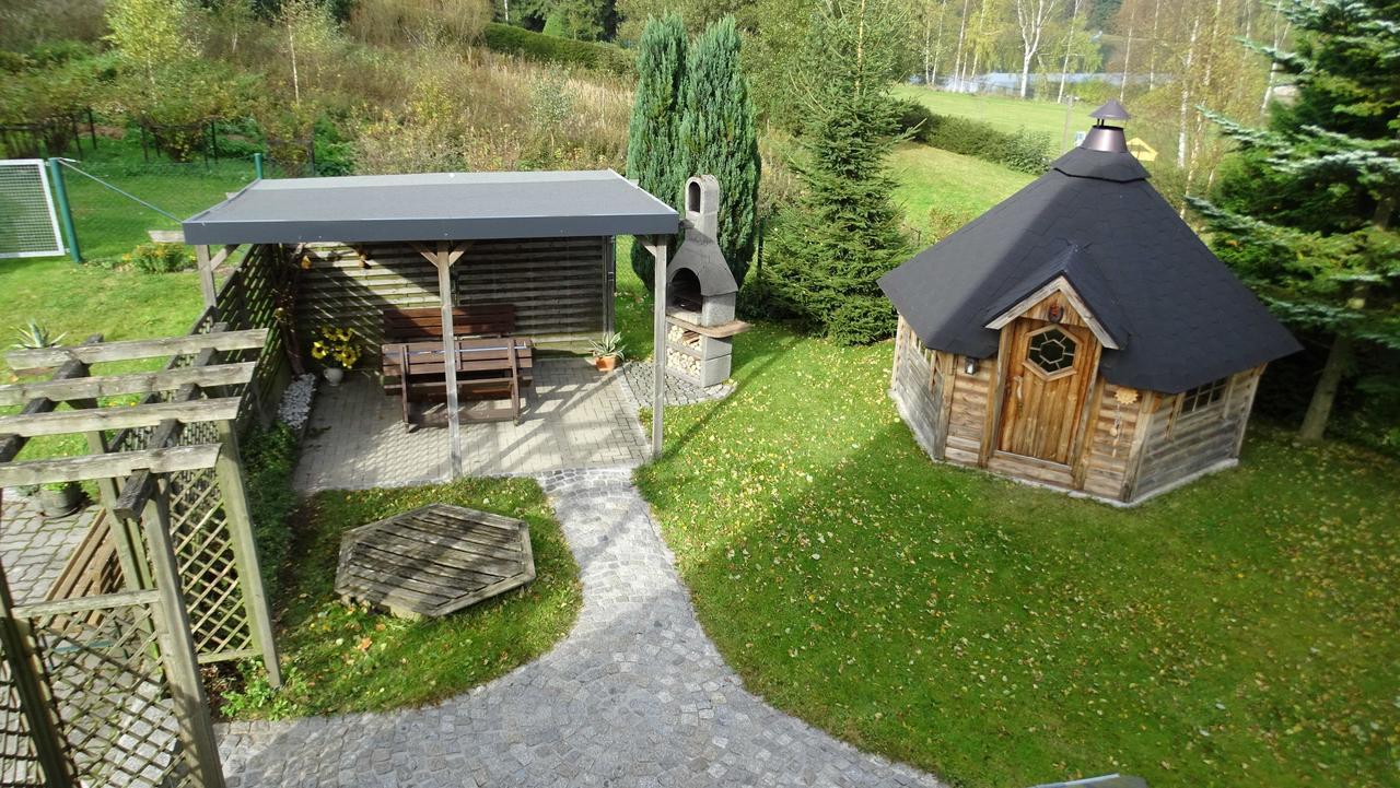 Ferienwohnung-Wasserlaeufer Mulde Buitenkant foto