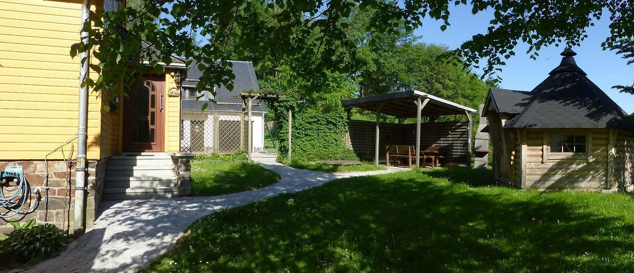 Ferienwohnung-Wasserlaeufer Mulde Buitenkant foto