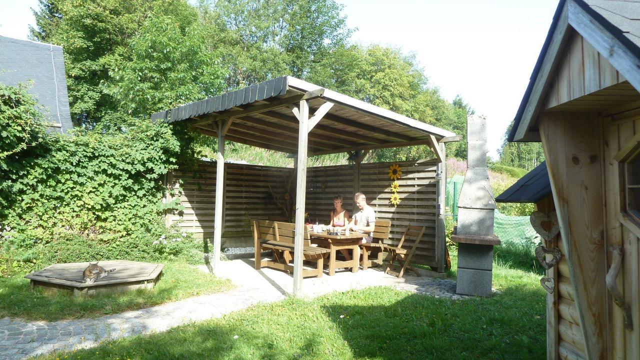 Ferienwohnung-Wasserlaeufer Mulde Buitenkant foto